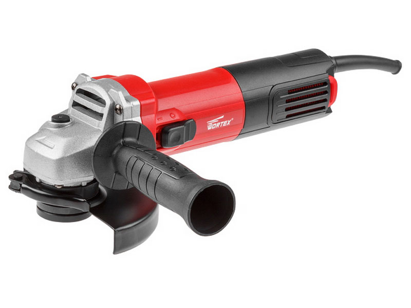 Изображение товара Одноручная углошлифмашина Wortex AG 1208-1 125 мм мощность 800 Вт с защитой пыли