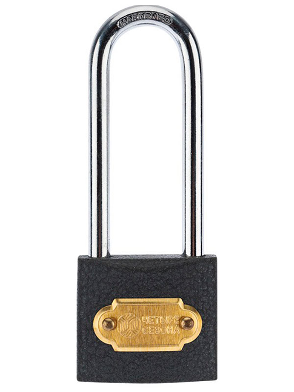 Изображение товара Замок навесной Четыре сезона серия Чугун, 50 мм, длинная дужка