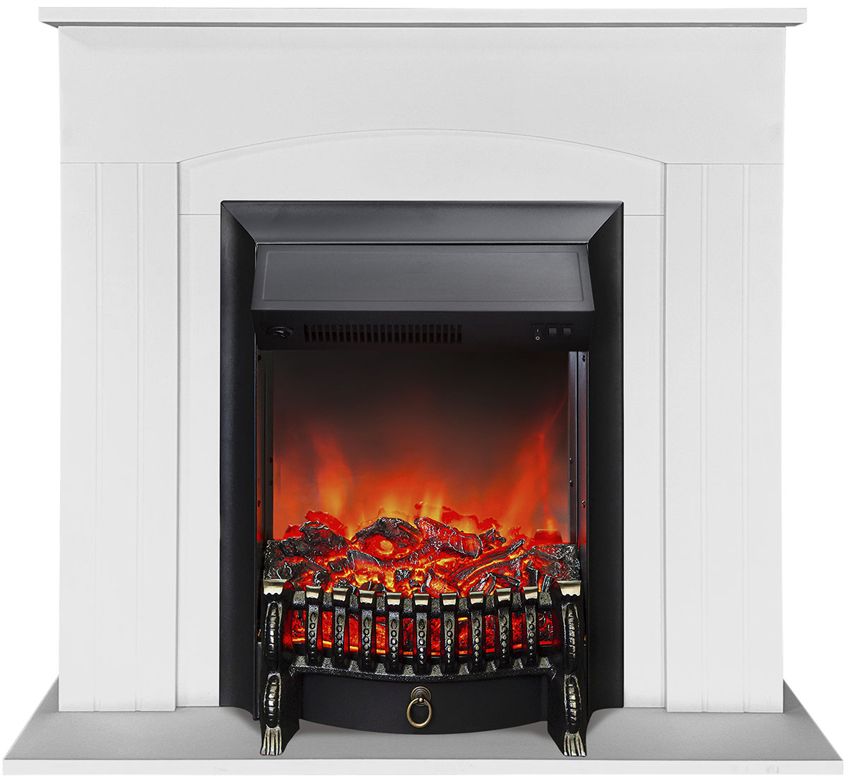 Изображение товара Электрический каминокомплект Realflame CROSBY STD WTM-F511 + FOBOS LUX BL с эффектом 2D и регулиров