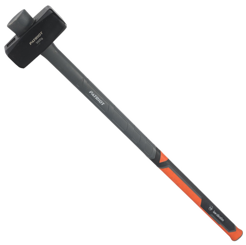 Изображение товара Кувалда Patriot SHF-3,0 с фиберглассовой рукоятью для строительных работ
