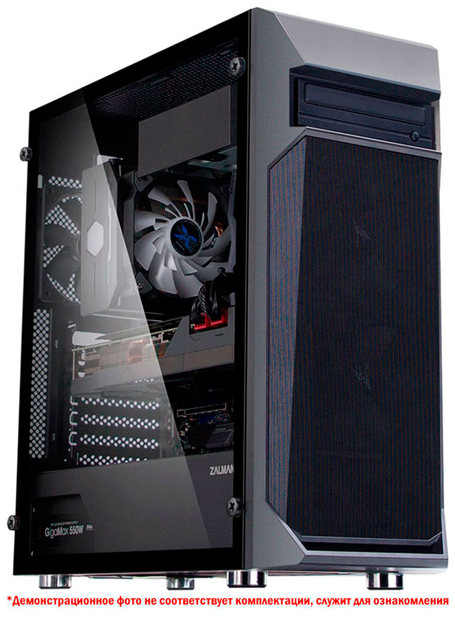 Изображение товара Компьютерный корпус Zalman Z1 PLUS Black для мощных систем