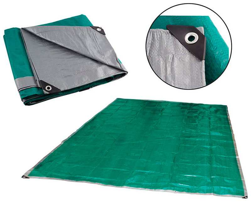 Изображение товара Тент хозяйственный универсальный Ecos T-5х5, плотность 100 г/м2