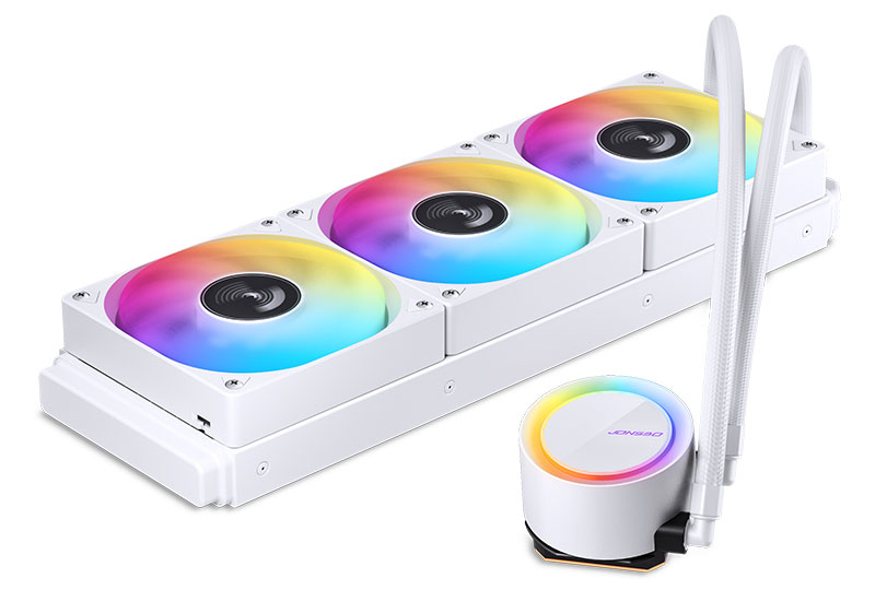 Изображение товара Система жидкостного охлаждения Jonsbo TG-360 ARGB White