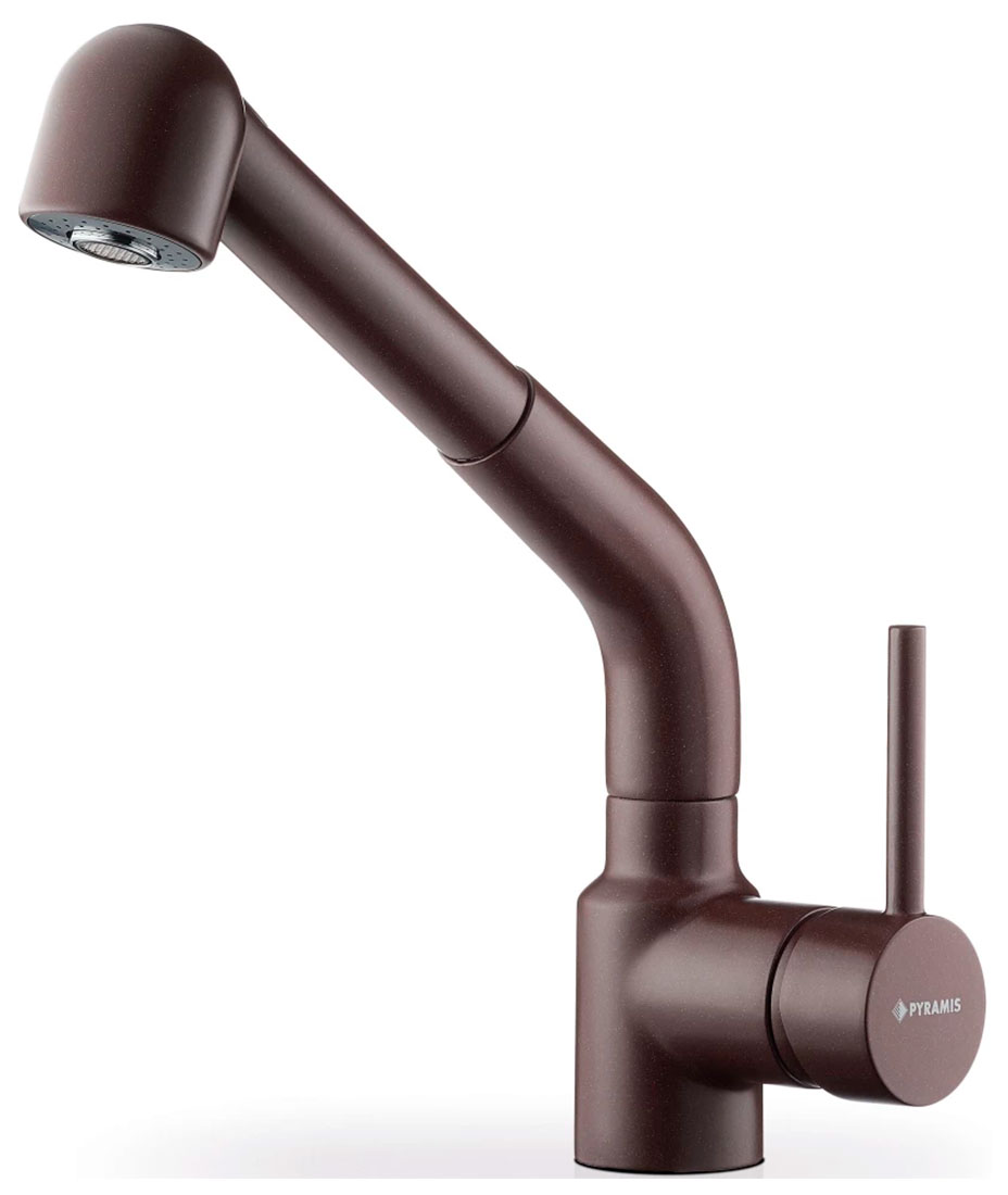 

Кухонный смеситель Pyramis BALATA, латунь/шоколад (090911001), Шоколадный