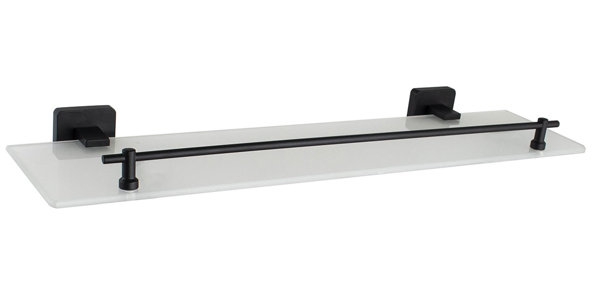 Изображение товара Полка стеклянная D-Lin D222, черный (D260222)