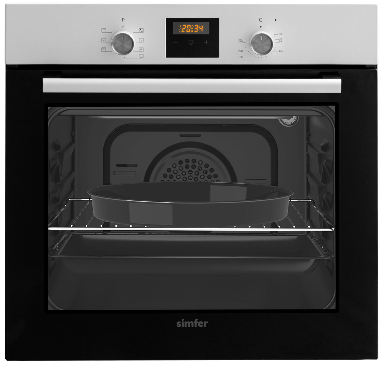 

Электрический духовой шкаф Simfer B6EW56024, Белый