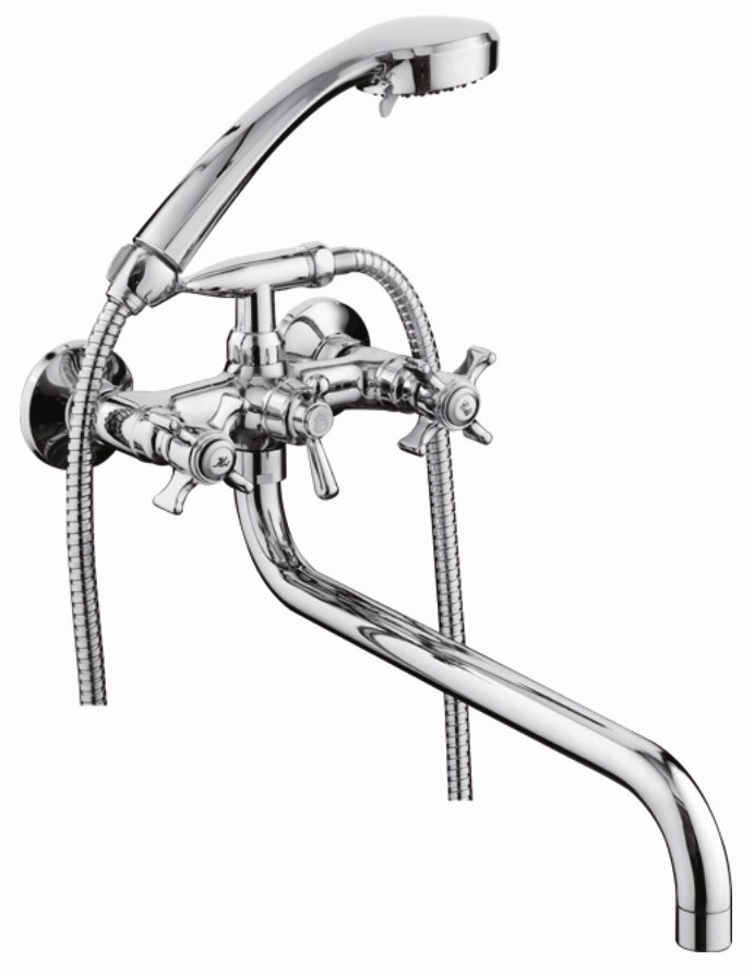 Изображение товара Смеситель для ванной комнаты D-Lin хром (D145807-6)