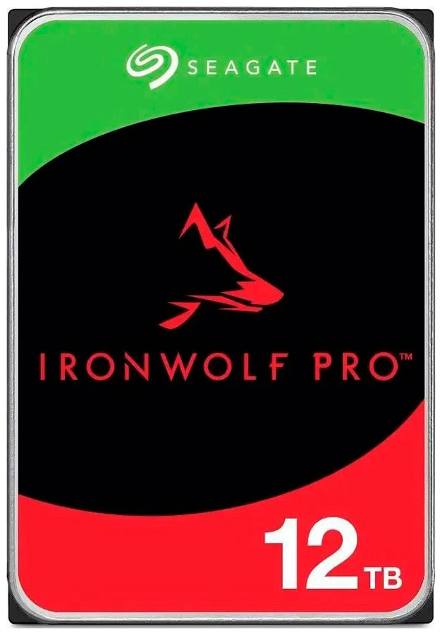 Изображение товара Жесткий диск Seagate 3.5 IronWolf Pro 12TB SATA III 7200rpm 256Mb (ST12000NT001)