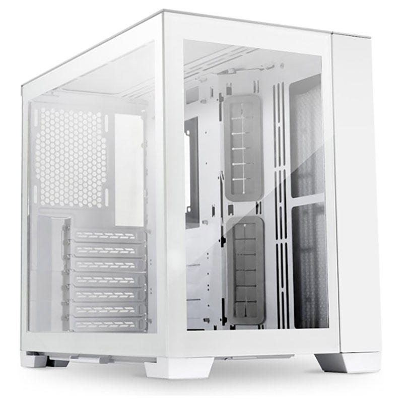 Изображение товара Компьютерный корпус Lian Li O11D Mini-S Snow Edition с стеклянными боковыми панелями