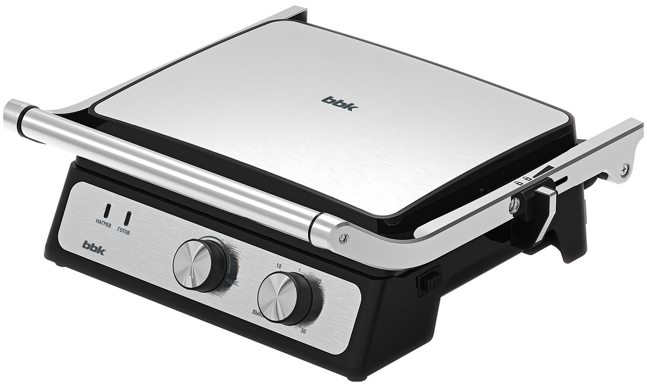 Изображение товара Гриль BBK BEG3000 черный/металлик