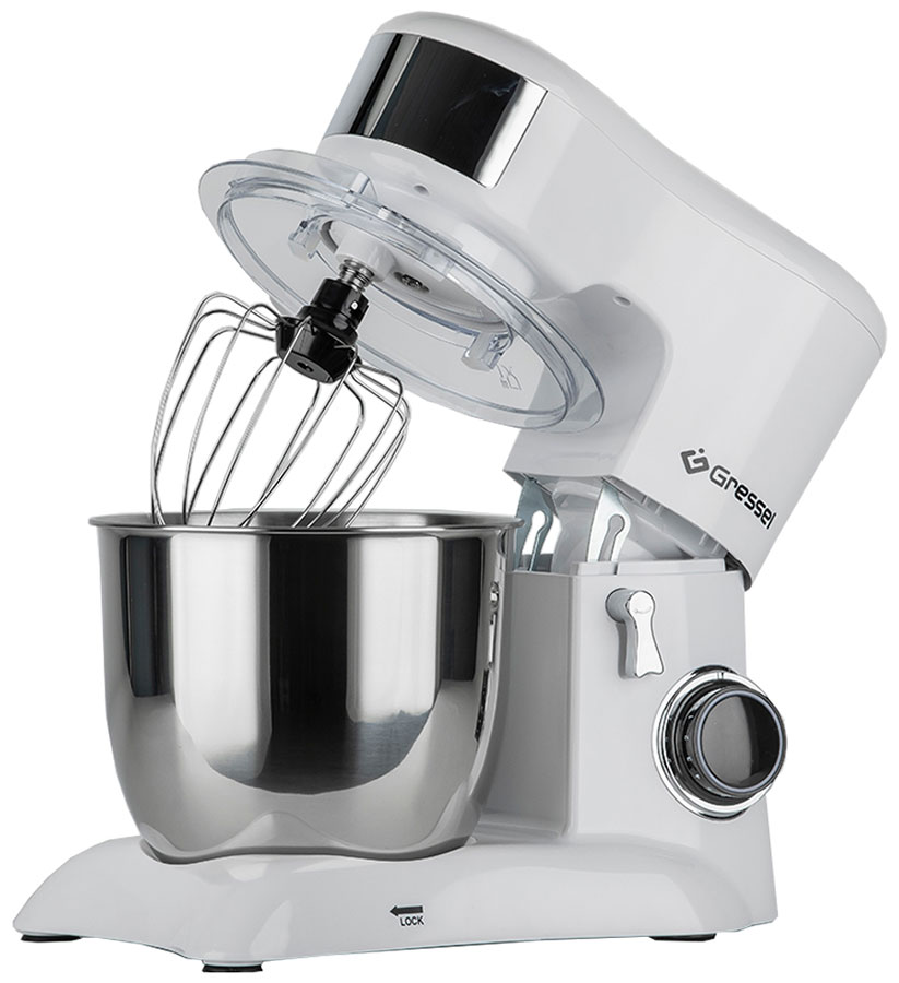 Изображение товара Миксер планетарный Gressel GRM-3004 (белый)