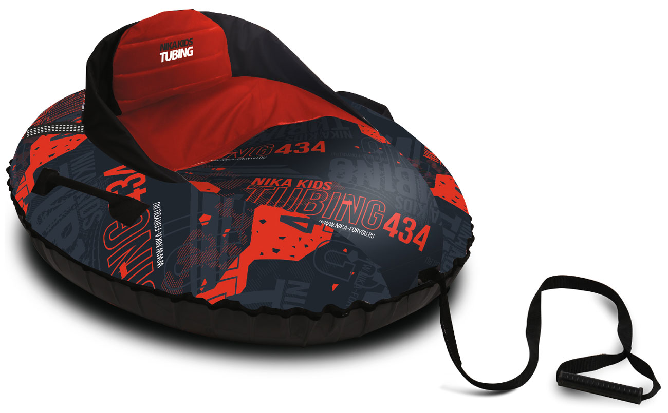 Изображение товара Тюбинг Ника принтованный (ТБМ1) коллаж красный