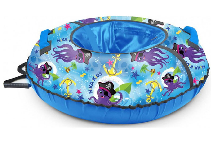 Изображение товара Тюбинг Ника принтованный (ТБ2К-70) с осьминогами