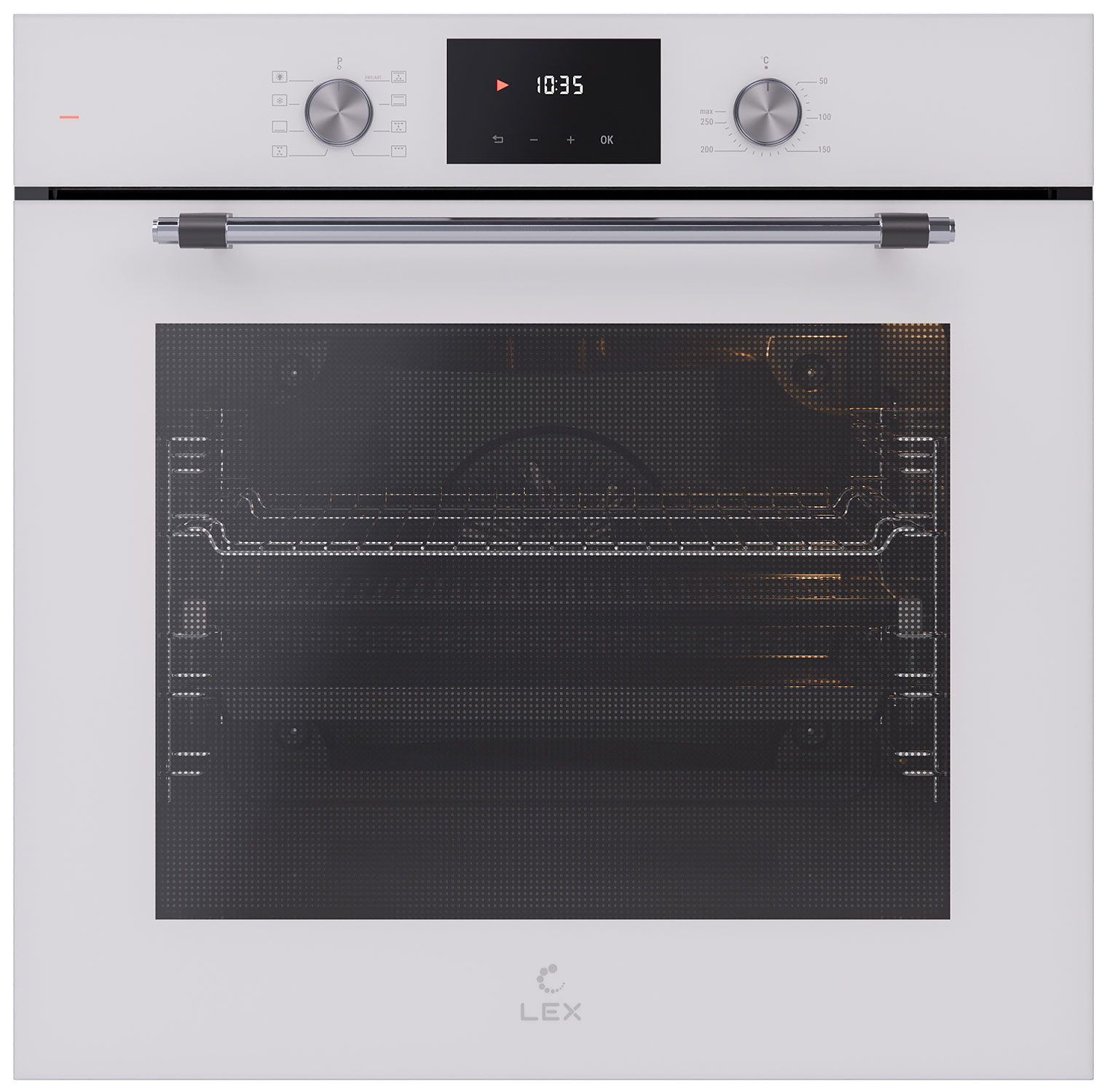 Электрический духовой шкаф LEX EDP 680 WH MAX