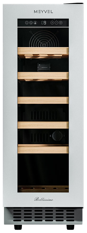 Изображение товара Винный шкаф Meyvel MV19NH-KWT1, встроенный или отдельно стоящий, 19 бутылок