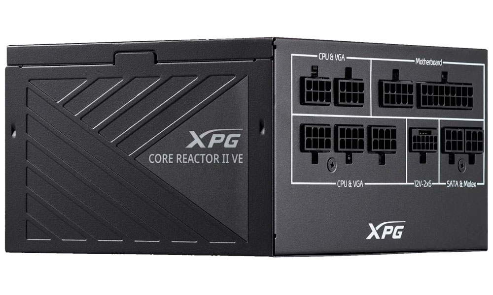 Изображение товара Блок питания XPG Core Reactor II VE 850W с модульным кабелем стандарт Gold