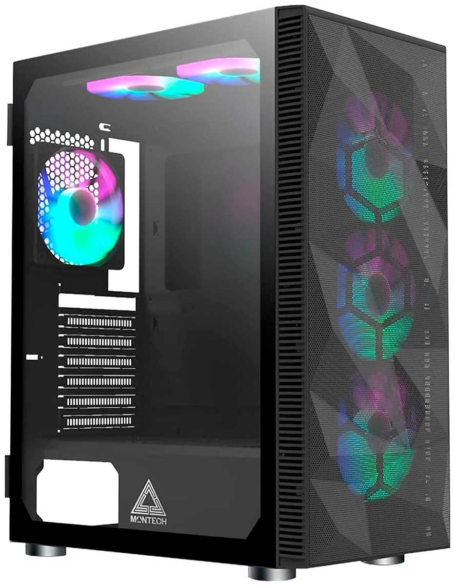 

Компьютерный корпус Montech X3 Mesh BLACK, Черный