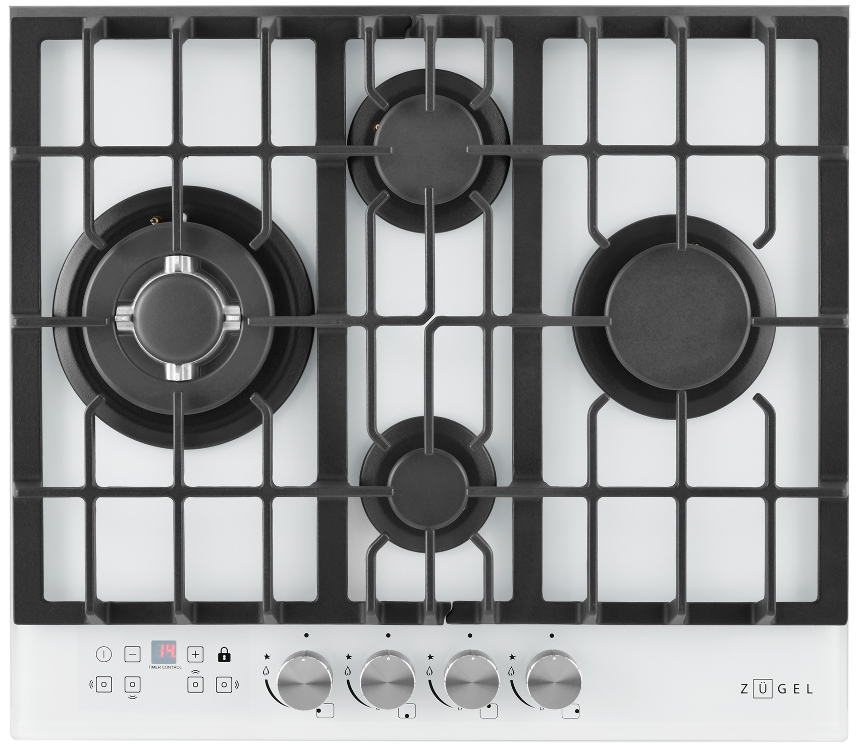 Изображение товара Газовая варочная панель Zugel ZGH600W