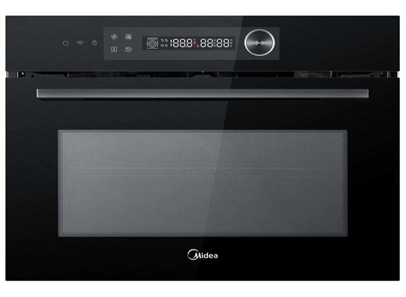 Изображение товара Электрический духовой шкаф Midea MCO82007MBG-I с паровой очисткой 13 режимов конвекции и грилем