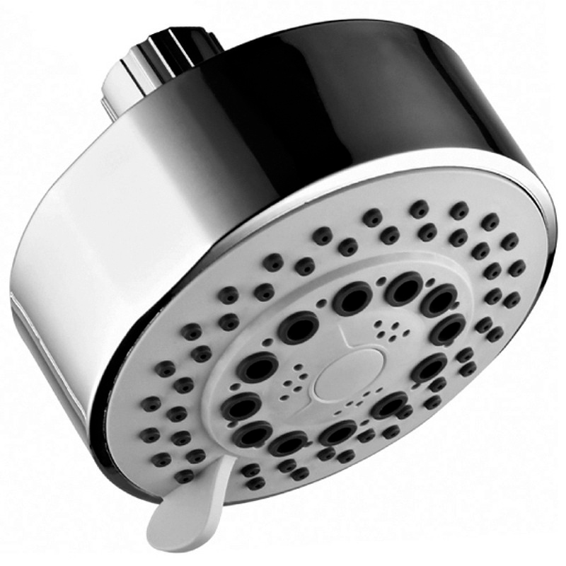 Изображение товара Лейка душевая верхняя Lemark круглая, пластик/хром, блистер (LM8041C)