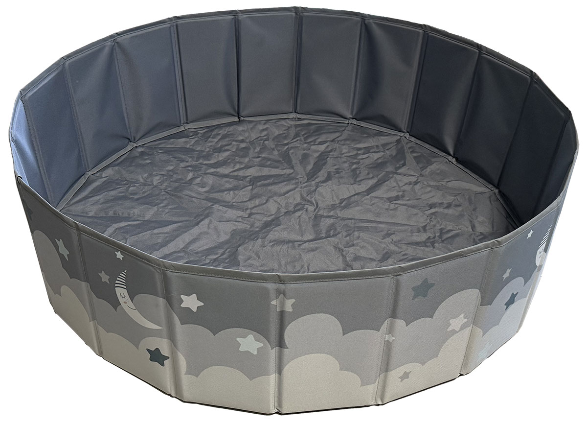 Сухой бассейн для шариков Unix Kids Moon 100 Grey без шариков (PPBP100GRY) Сухой бассейн для шариков Unix Kids Moon 100 Grey без шариков (PPBP100GRY)