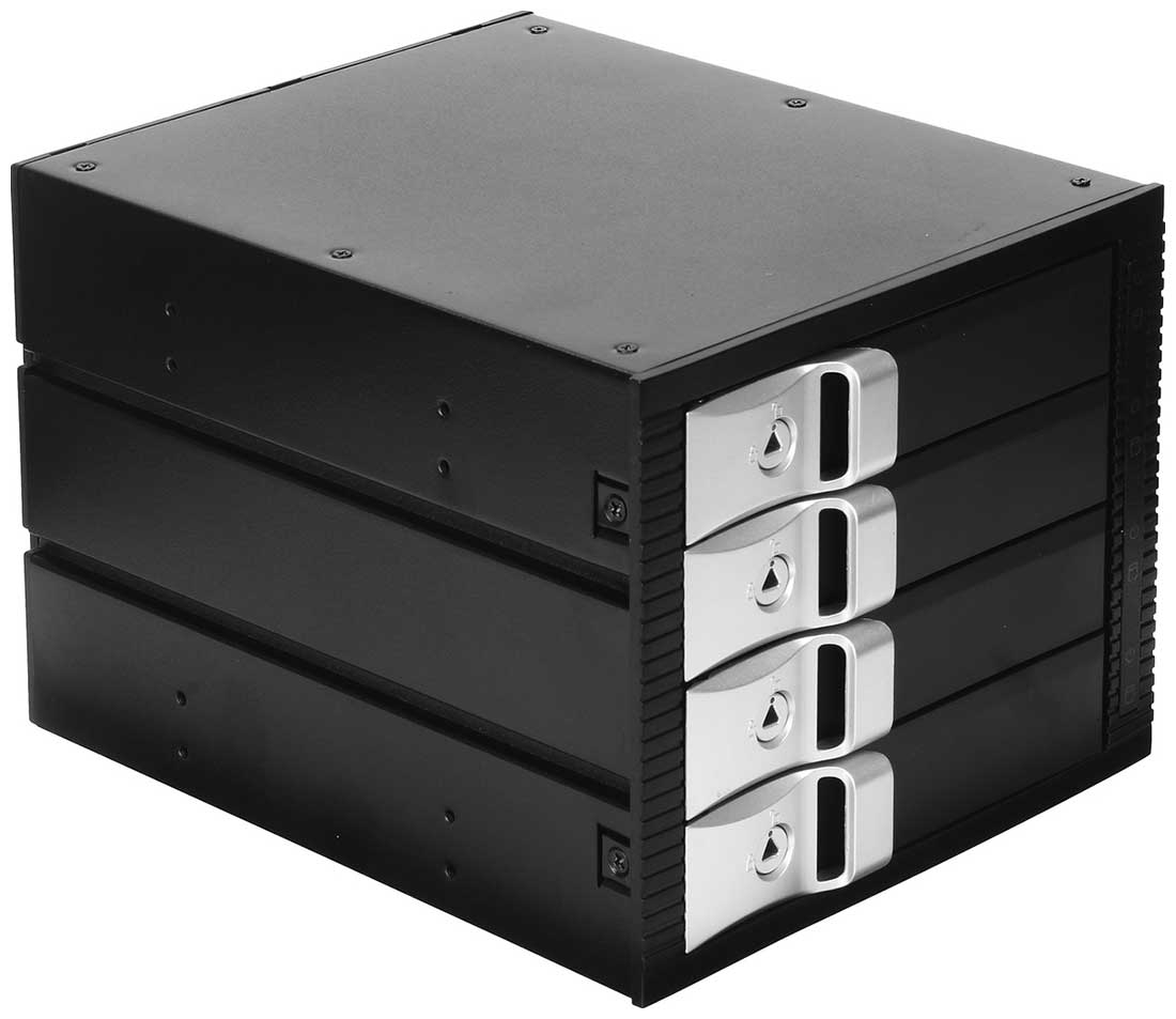 Изображение товара Корзина для HDD ExeGate HS435-01 с горячей заменой и охлаждением