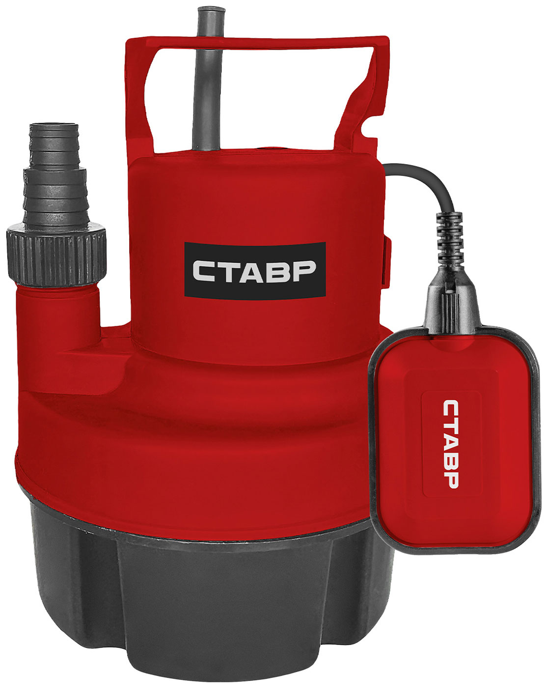 

Насос погружной дренажный Ставр НПД-450ГВ, Красный/черный