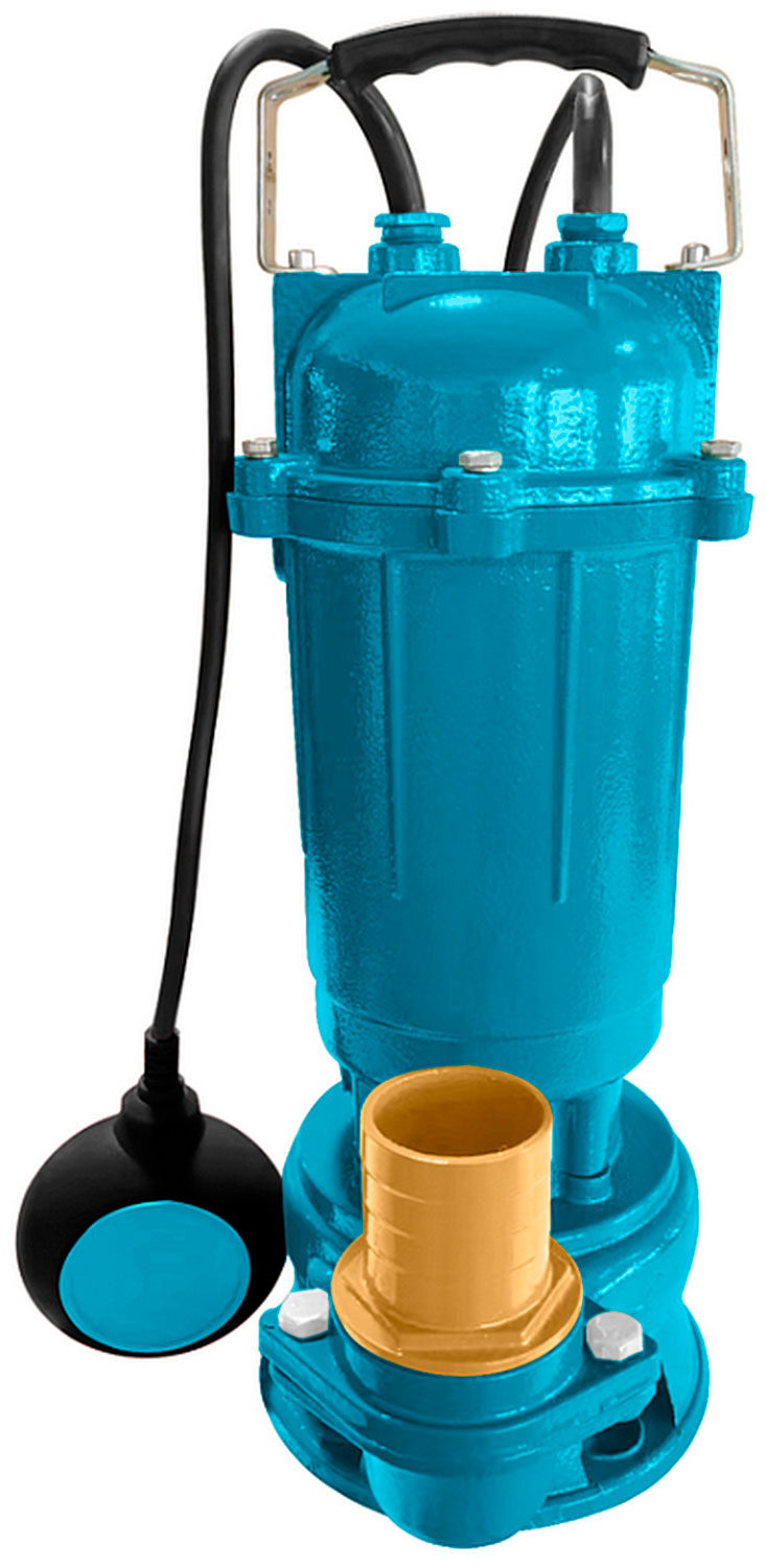 Изображение товара Насос погружной Sturm! WP9780SW (фекальный, 800 Вт, 250л/мин, напор 8 м, глубина погружения 5 м, НОЖ)