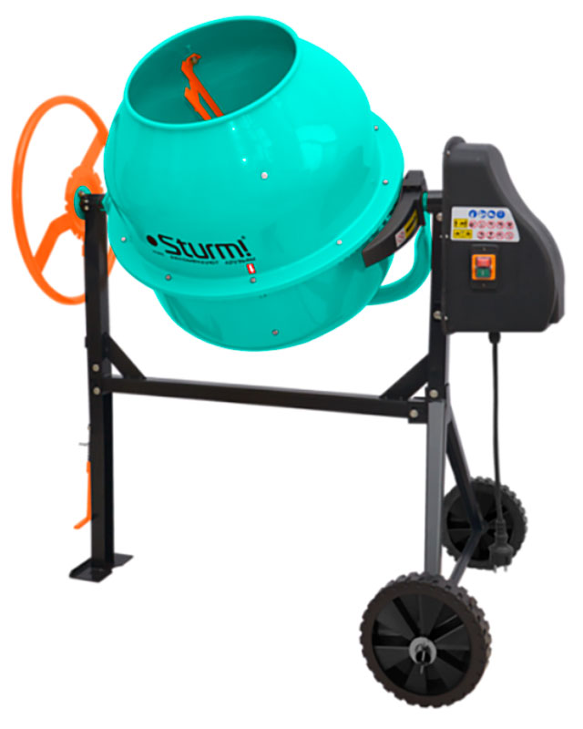 Изображение товара Бетономешалка Sturm CM20181CI 180 л 800 Вт венцовый привод