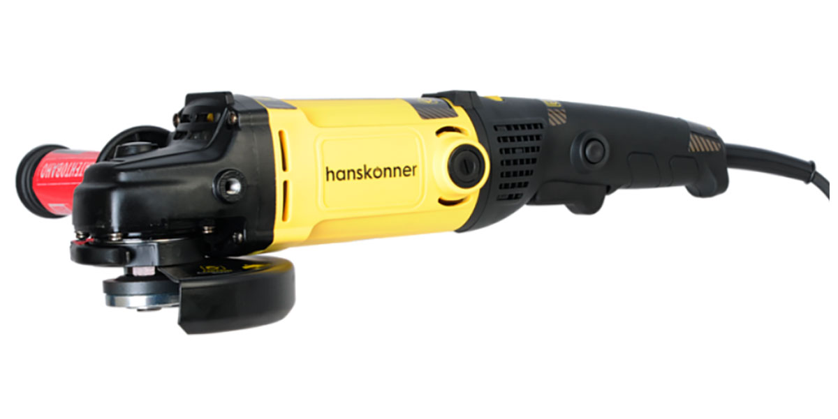 

Угловая шлифовальная машина (болгарка) Hanskonner HAG12125EC PLATINUM, 125мм, 1200Вт, 2500-8100об/мин