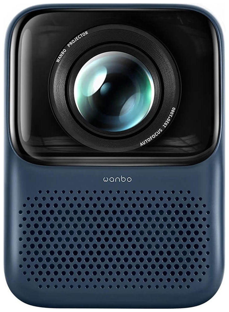 Изображение товара Проектор Wanbo T2 Max FullHD LED Wi-Fi Bluetooth компактный темно-синий