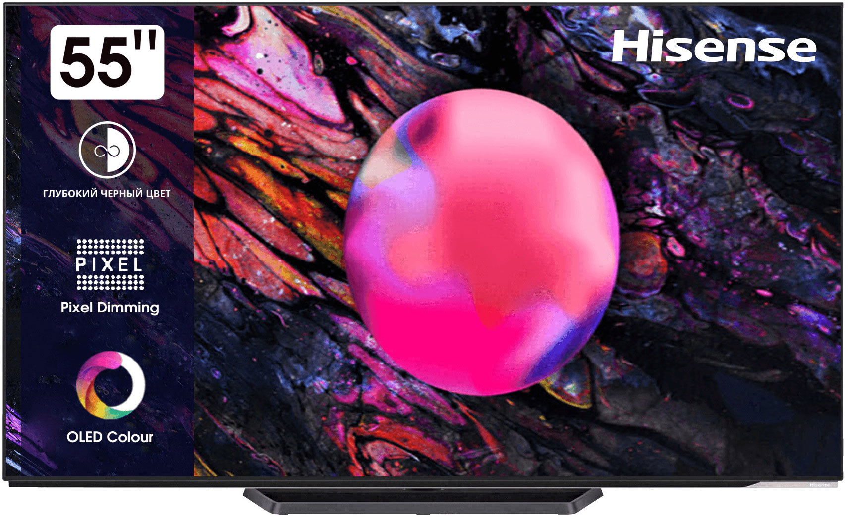 Изображение товара Hisense 55A85K OLED 4K Smart TV с поворотной конструкцией и HDR