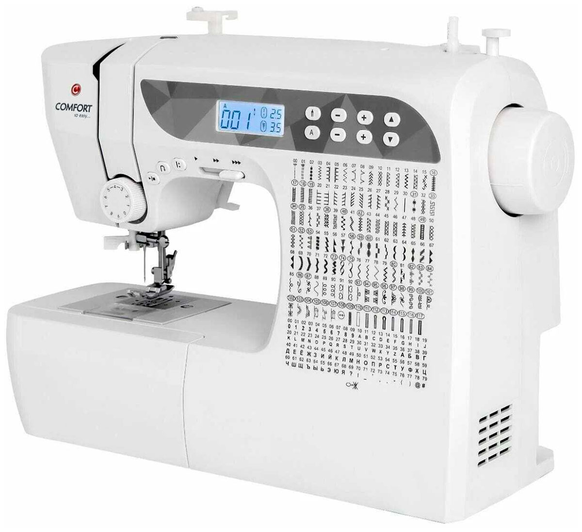 

Швейная машина Comfort 1001, белый