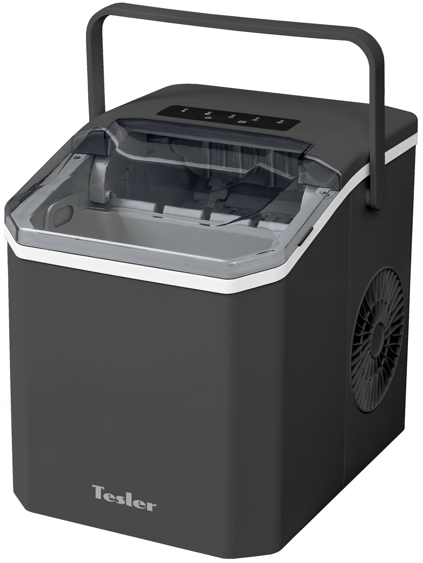 Изображение товара Портативный льдогенератор Tesler ICM-1203 GREY для быстрого приготовления прозрачного льда