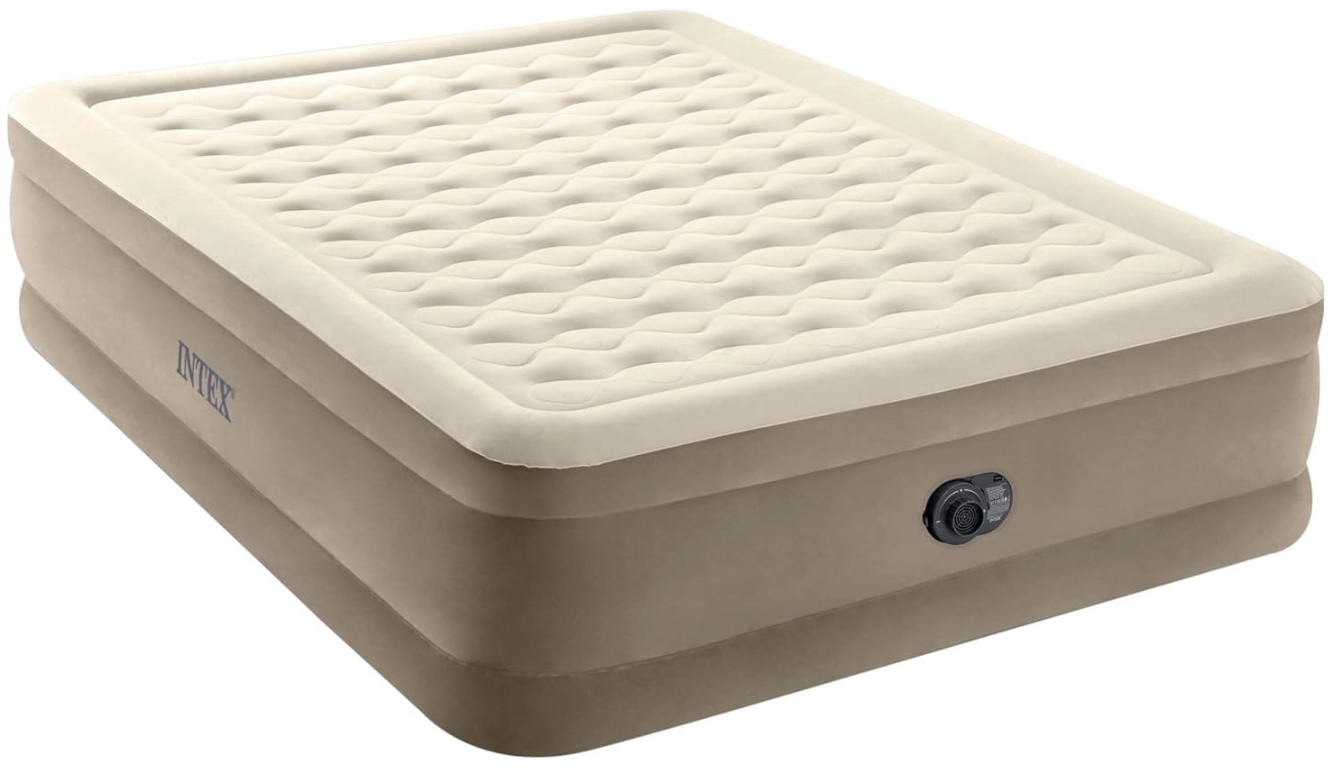 

Кровать надувная Intex 152х203х46 см, Ultra Plush, встр.нас. 220 В, до 272 кг (64428), Бежевый