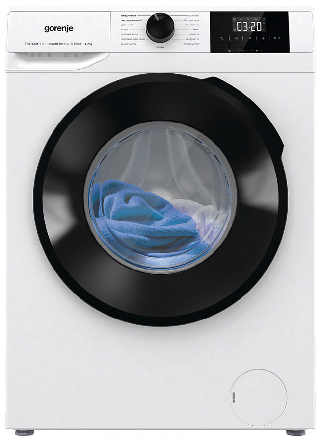 

Стиральная машина Gorenje W5NGPI72SBSS/C, Серый