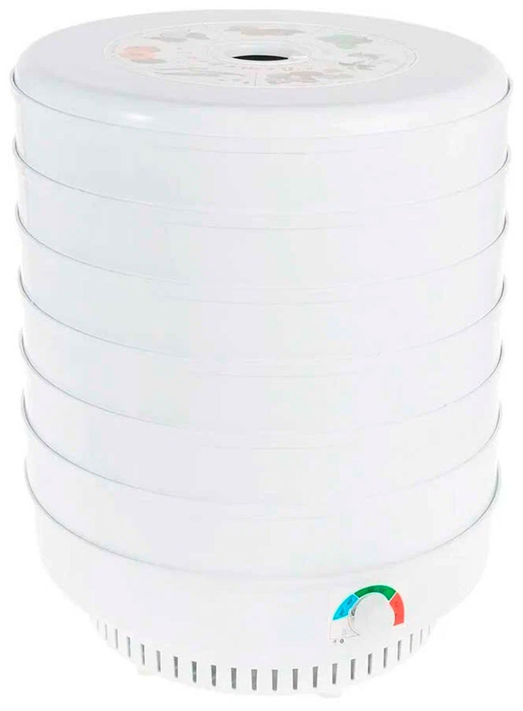 

Сушилка для овощей и фруктов Ветерок 2У (6 поддонов, белый)