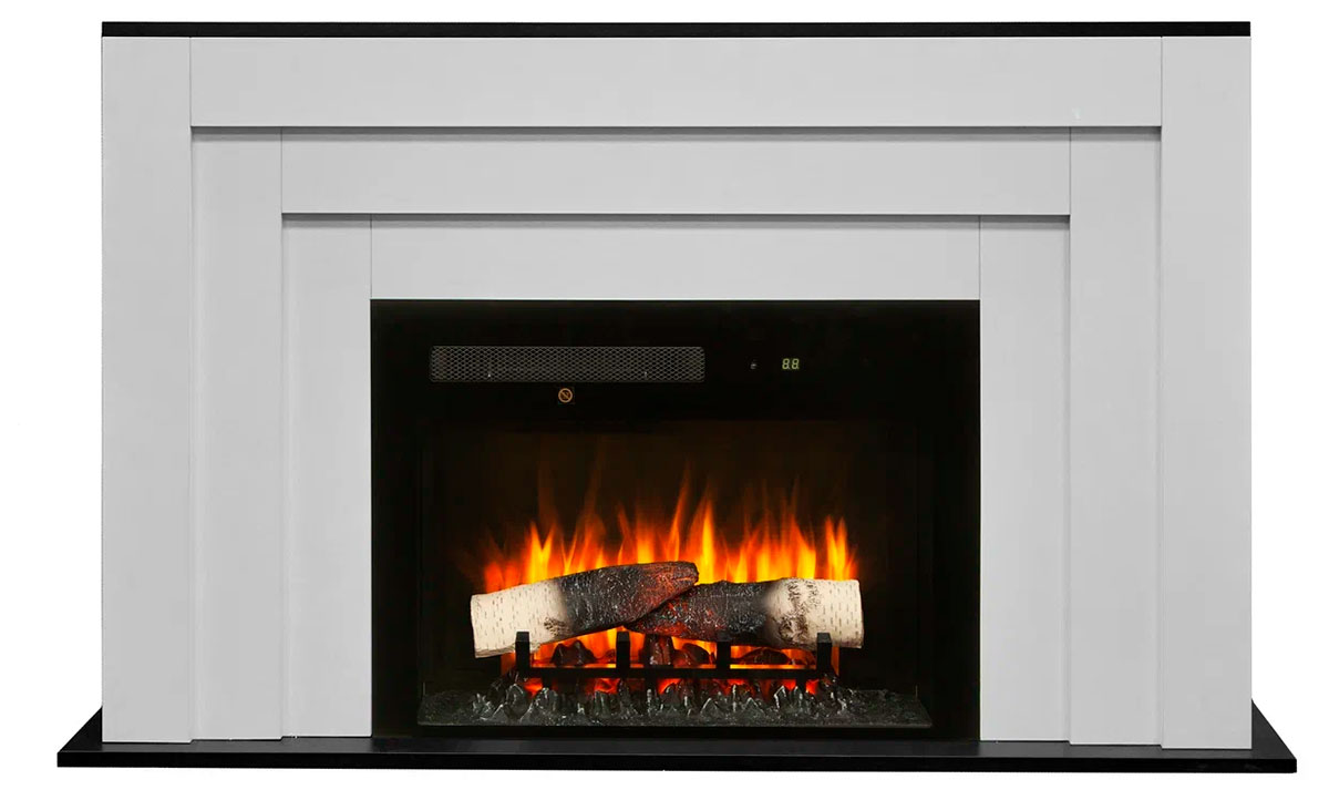 

Каминокомплект Realflame СИЛЬВЕР R M25 ЛДСП + MIRAGE-S 25 (BG25), Белый