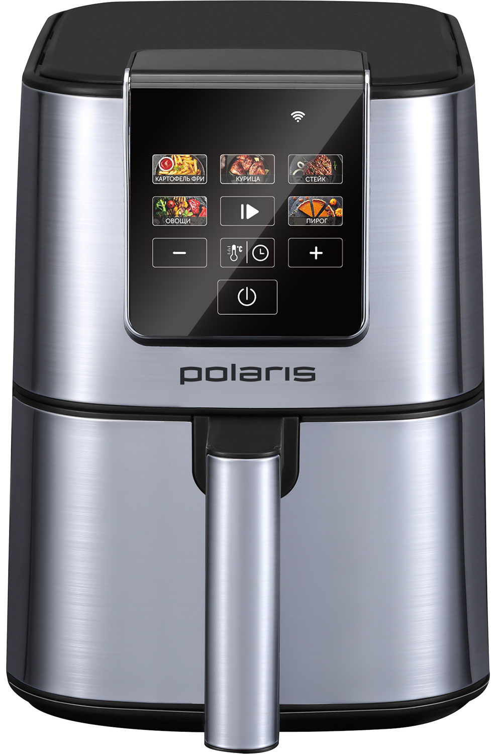 

Аэрогриль Polaris PAF 4001 WIFI IQ Home серебряный, Серебристый/черный