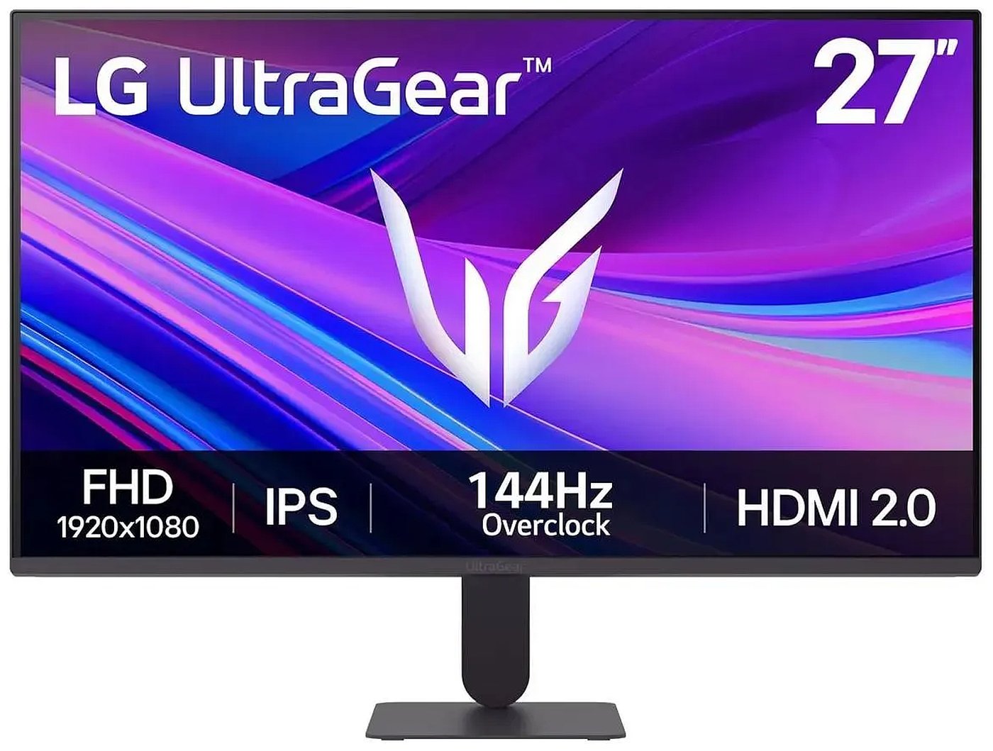 Изображение товара ЖК монитор LG UltraGear 27G411A-B 27 дюймов IPS 144 Гц HDMI DisplayPort