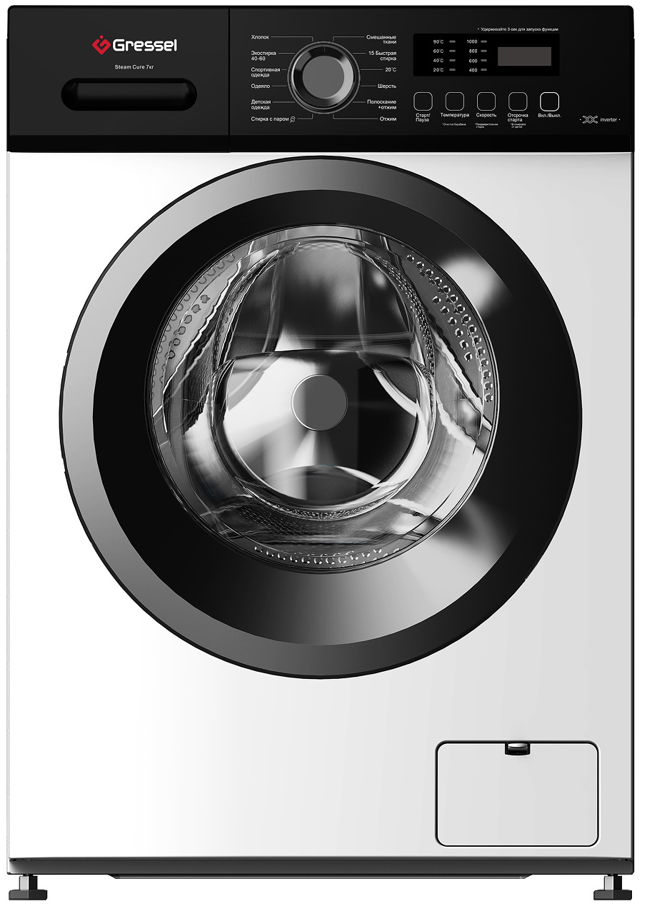 Изображение товара Стиральная машина Gressel UWC301 белый