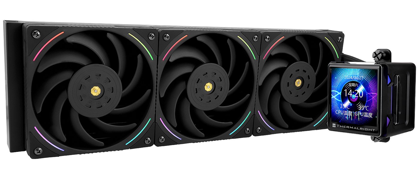 Изображение товара СЖО для процессоров Thermalright Elite Vision 360 (E-VISION-BL-360-ARGB)