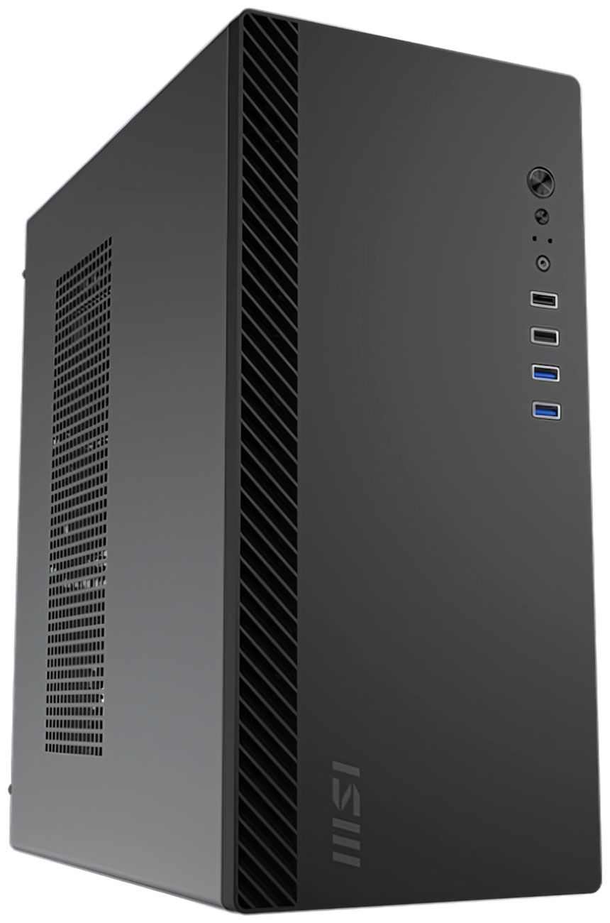 

Компьютерный корпус MSI PRO SHIELD M100P Black (306-7G31M21-HH9), Черный