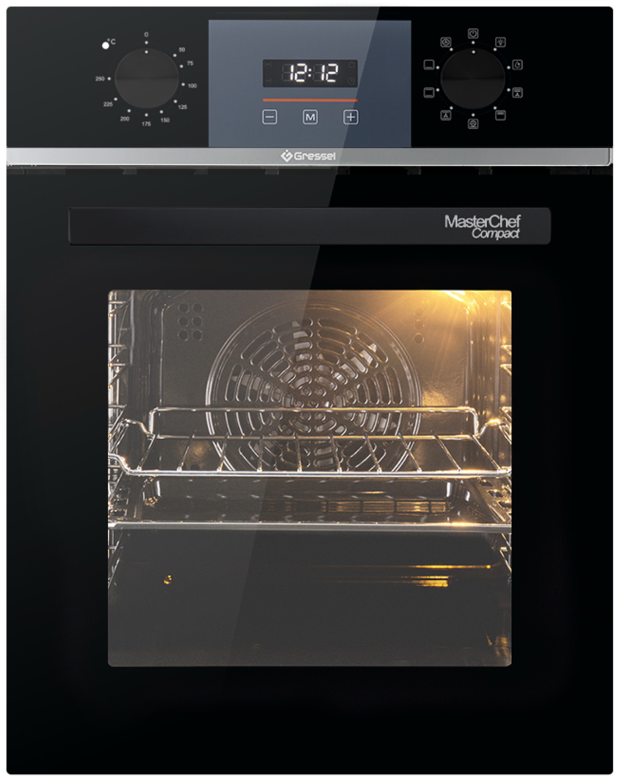 

Электрический духовой шкаф Gressel U4ES59100, Черный