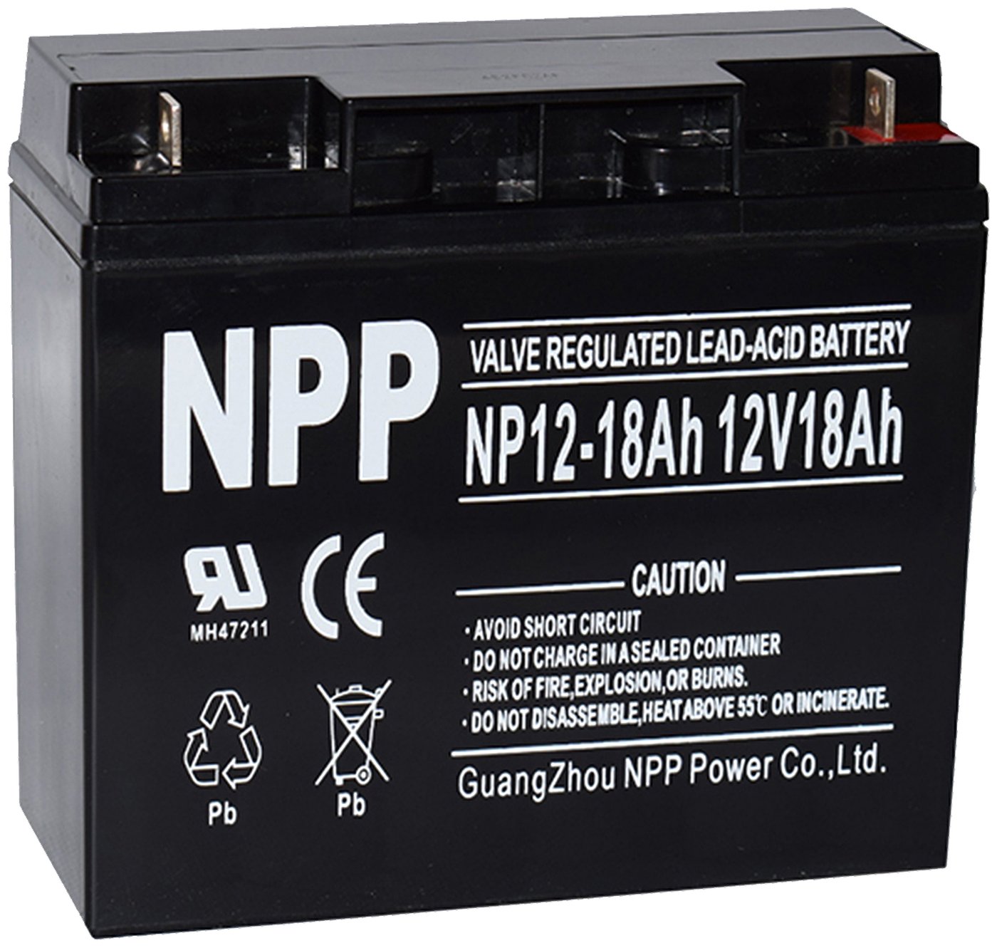 Аккумуляторная батарея NPP NP12-18 12V18Ah 4270₽