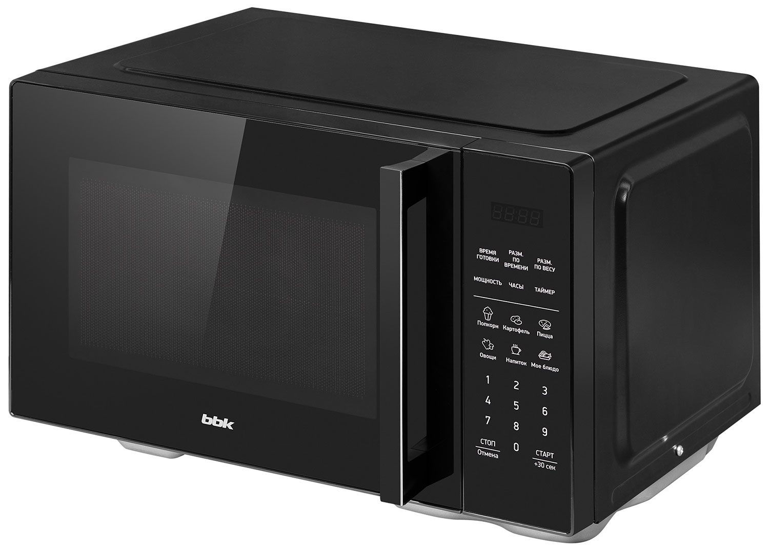 Изображение товара Микроволновая печь BBK 23MWS-852S/B черная, 23 л, 800 Вт Изображение товара Микроволновая печь BBK 23MWS-852S/B черная, 23 л, 800 Вт