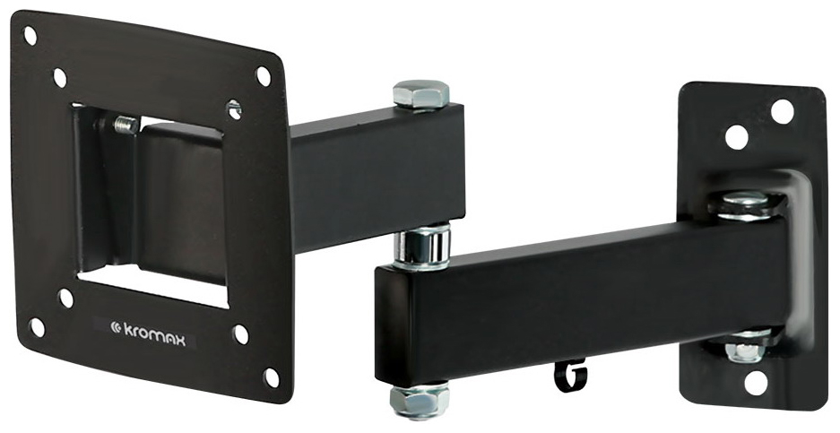 Изображение товара Кронштейн для телевизора Kromax OPTIMA-104 черный, наклонно-поворотный стенд