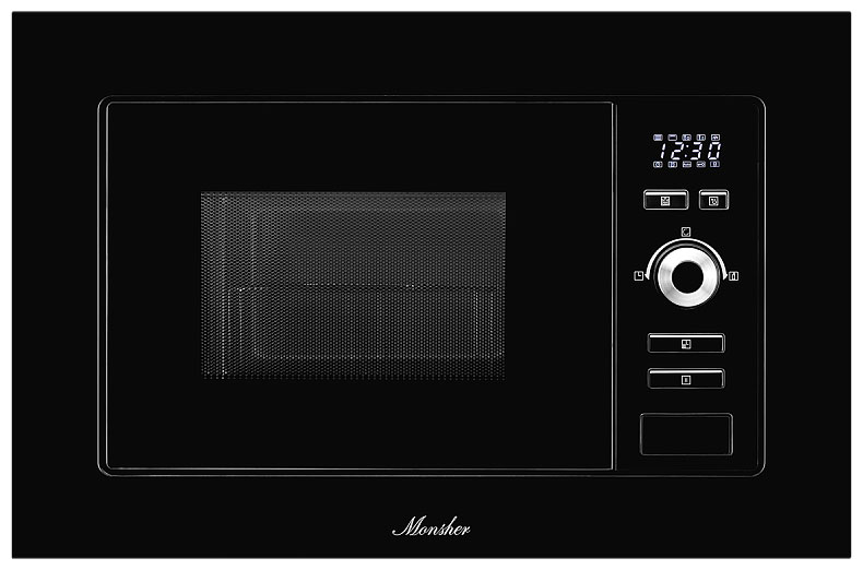 Изображение товара Встраиваемая микроволновая печь Monsher MMH 201 B с грилем 20л черная