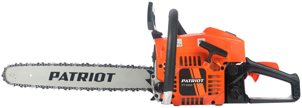 Изображение товара Бензопила Patriot PT 6020 мощная ручная цепная пила для профессиональных работ