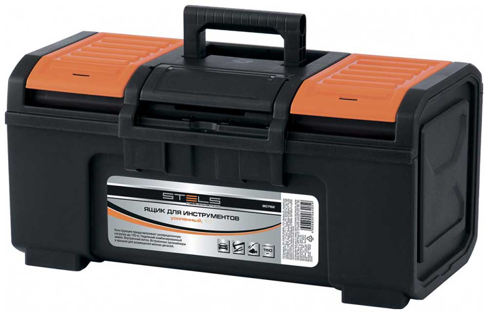 Изображение товара Ящик для инструментов Stels 90762, усиленный 19"